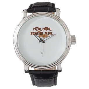 Peter Pumpkin Eater Pumpkin Pie Lover Halloween Th Armbanduhr