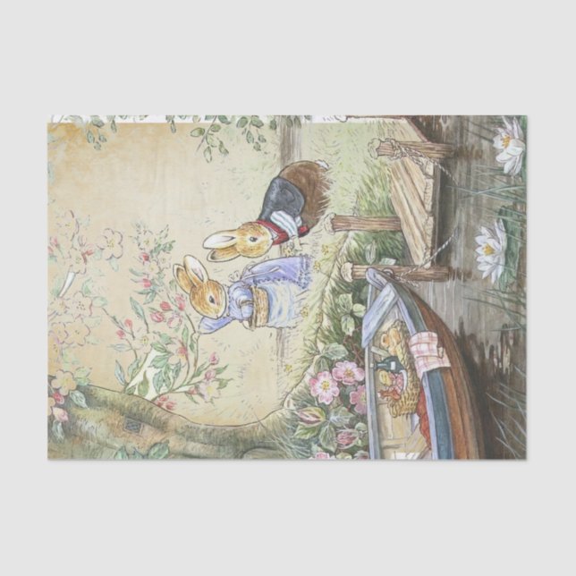 Peter Rabbit 11 Seidenpapier (Vorderseite)