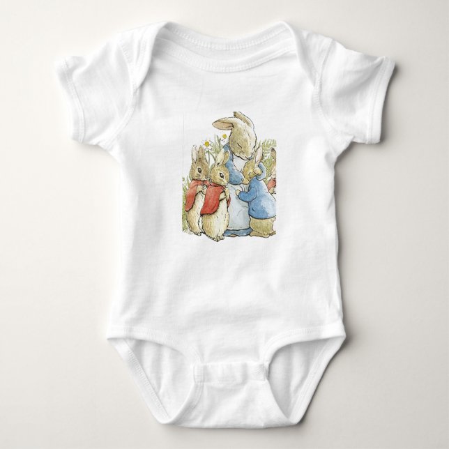 Peter Rabbit 8 Baby Strampler (Vorderseite)