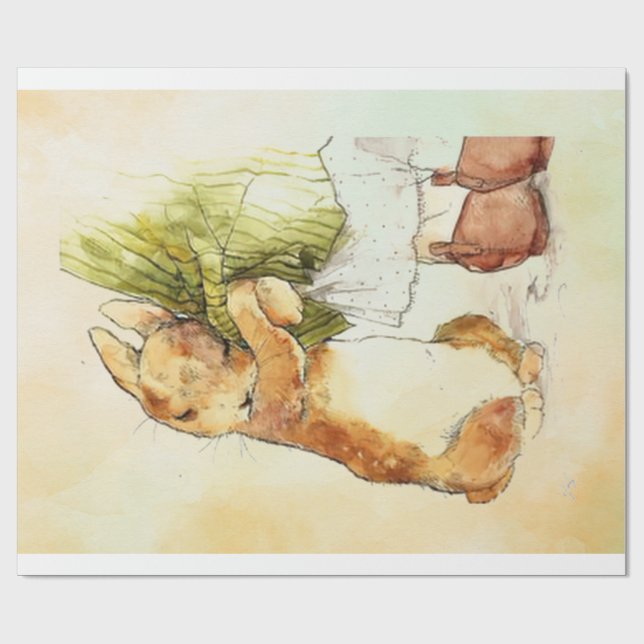 Peter Rabbit 9 Geschenkpapier (Flach)