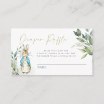 Peter Rabbit Baby Duwer Windschutzscheibe Beilage 