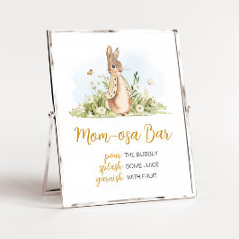 Peter Rabbit Baby Shower Mama Osa Bar Poster