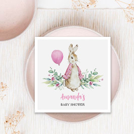 Peter Rabbit Baby Shower Serviette
