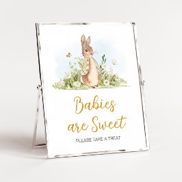 Peter Rabbit Babydusche Babys sind süß Poster