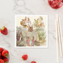 Peter Rabbit Beatrix Potter Collage Vintag