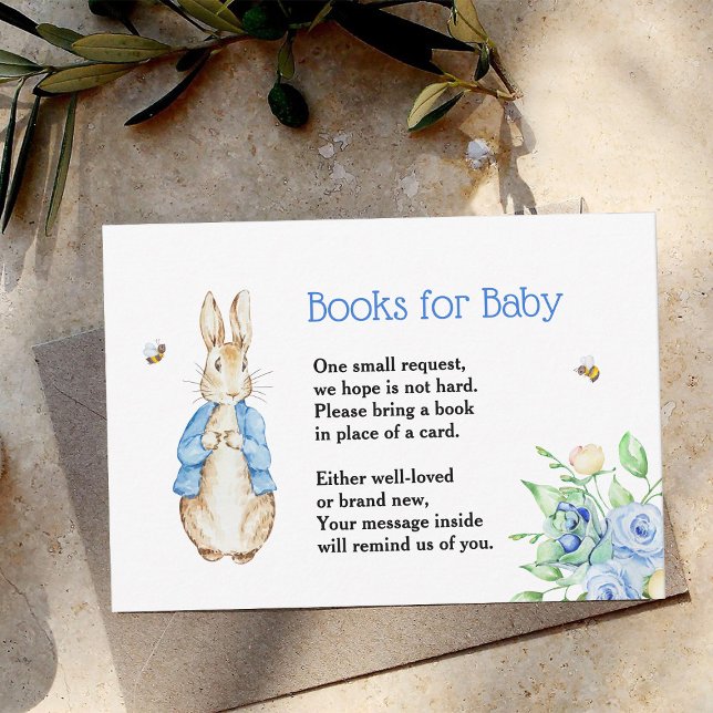 Peter Rabbit Bücher für Kinderkarte RSVP Karte (Von Creator hochgeladen)