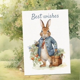 Peter Rabbit Carte de voeux