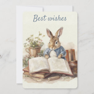 Peter Rabbit Carte de voeux
