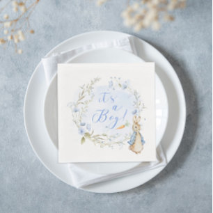 Peter Rabbit C'est une serviette en papier pour ga