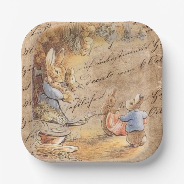 Peter Rabbit (Familie) Paper Teller (Vorderseite)