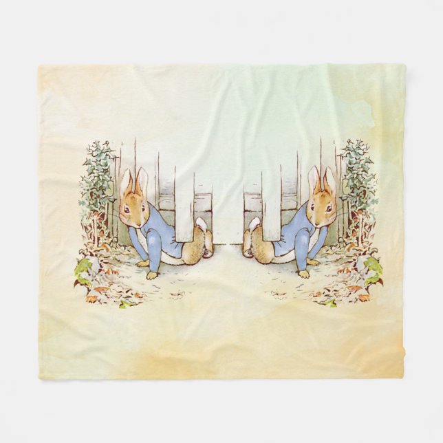 Peter Rabbit Fleecedecke (Vorderseite (Horizontal))