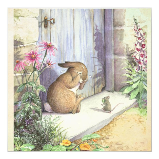 Peter Rabbit Fotodruck (Vorne)