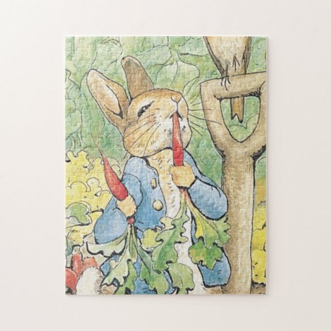 Peter Rabbit im Garten - Beatrix Potter (Vertikal)