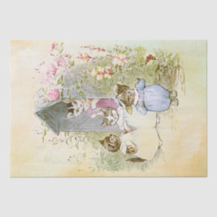 Peter Rabbit (Katzen) Gewebe Seidenpapier
