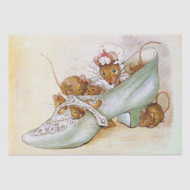 Peter Rabbit (Mäuse 1) Seidenpapier (Vorderseite)