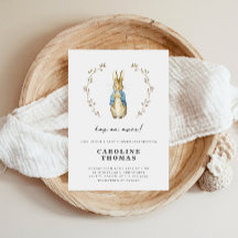 Peter Rabbit Niedlich Baby Shower