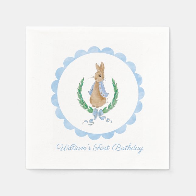 Peter Rabbit Party Napkins Serviette (Vorderseite)
