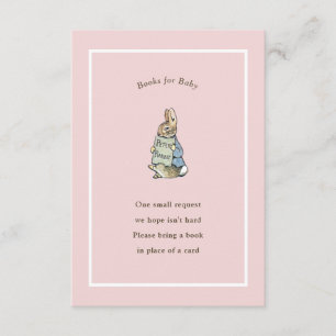 Peter Rabbit Pink Vintages Kinderbuch Begleitkarte