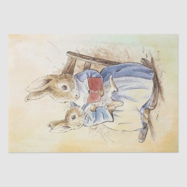 Peter Rabbit Tissue Paper Seidenpapier (Vorderseite)