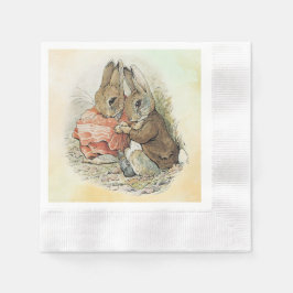 Peter Rabbit und Beniamin Bunny Serviette