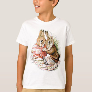Peter Rabbit und Benjamin Bunny planen ihren Angri T-Shirt