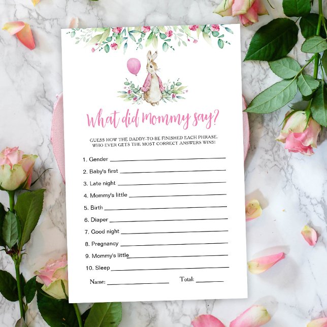 Peter Rabbit, was Mommy zum Spiel gesagt hat (Von Creator hochgeladen)