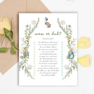 Peter Rabbit Wildblume Baby Showspiel