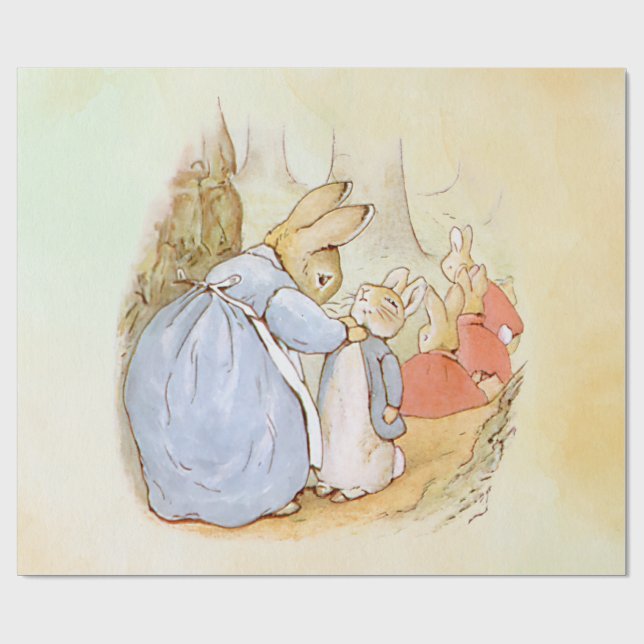 Peter Rabbit Wrapping Paper Geschenkpapier (Flach)