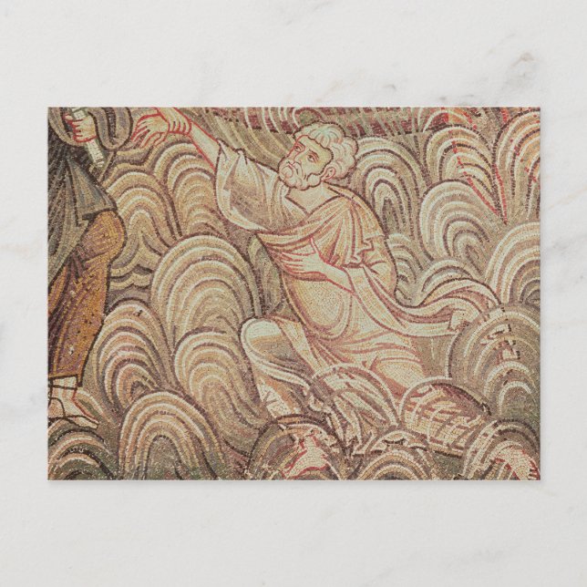 Peter Rettete vom Ertrinken Postkarte (Vorderseite)