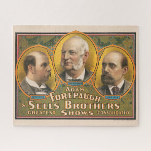 Peter Sells, Adam Forepaugh und Lewis Sells