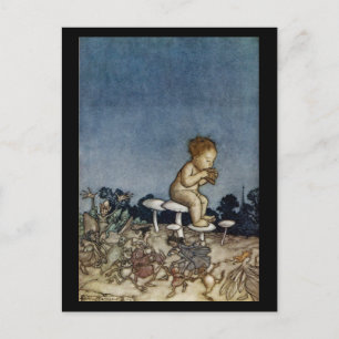 Peter spielte seine Flute Postkarte