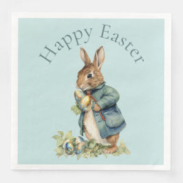Peter the rabbit Easter egg hunt Serviette