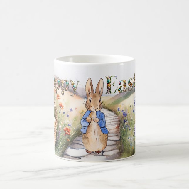 Peter the Rabbit Happy Oaster Kaffeetasse (Mittel)
