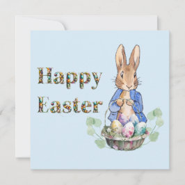 Peter the Rabbit Happy Oaster Karte