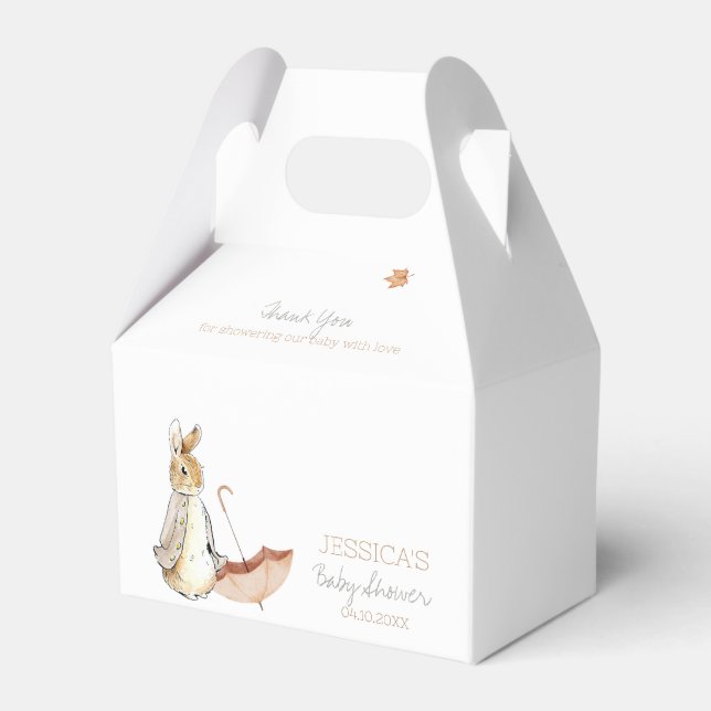 Peter the Rabbit Herbst Herbst Winter Baby Dusche Geschenkschachtel (Vorderseite)