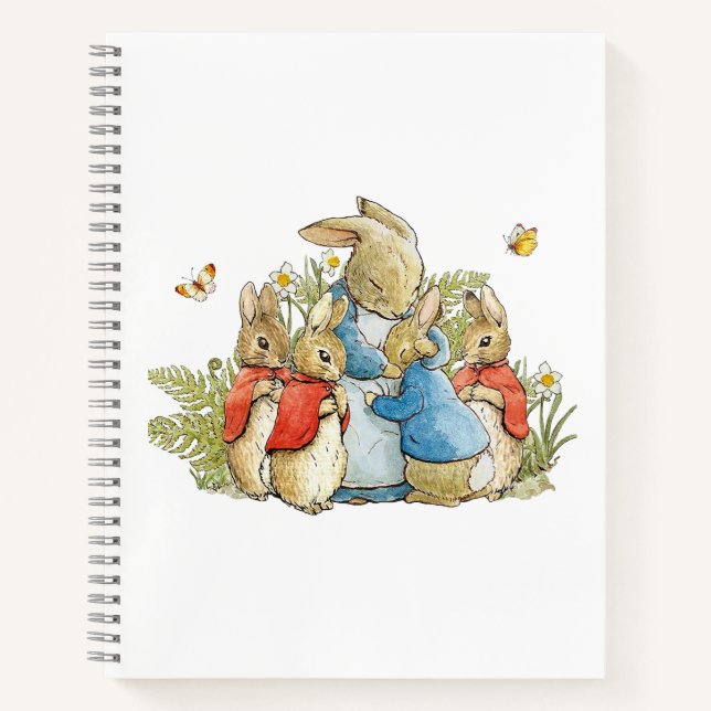Peter the Rabbit Josephine Bunny Notizbuch (Vorderseite)