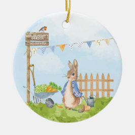 Peter the Rabbit Keramik Ornament