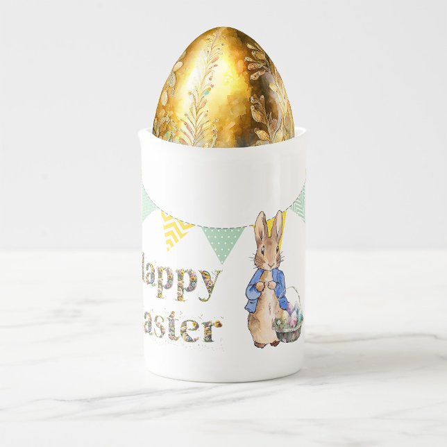 Peter the Rabbit Oaster Eggs Happy Oaster Prozellantasse (Von Creator hochgeladen)