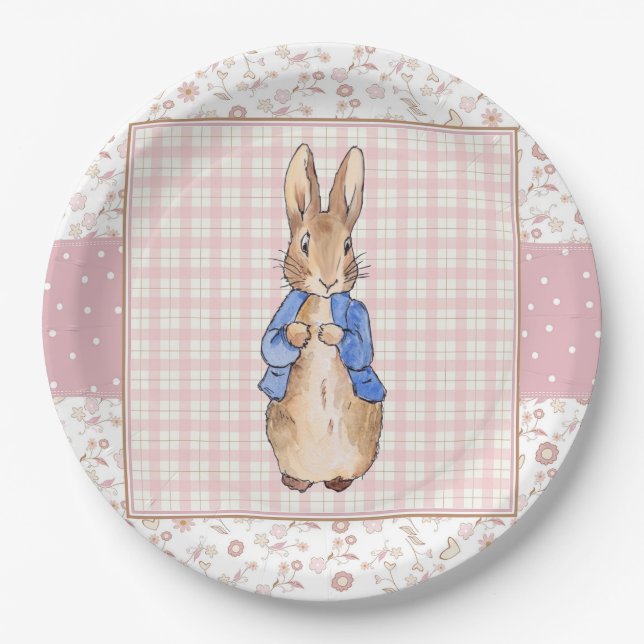 Peter the Rabbit Pappteller (Vorderseite)