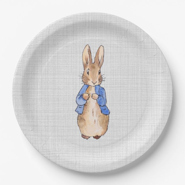 Peter the Rabbit Pappteller (Vorderseite)