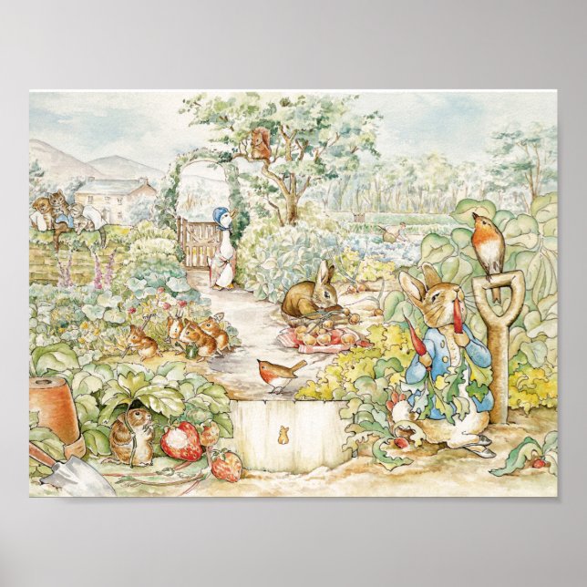 Peter the Rabbit Poster (Vorne)
