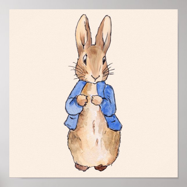 Peter the Rabbit Poster (Vorne)