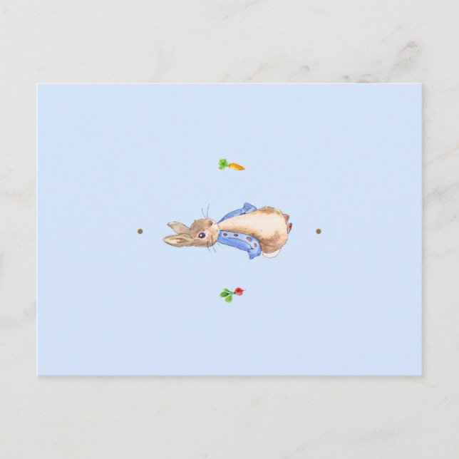 Peter the Rabbit Postkarte (Vorderseite)