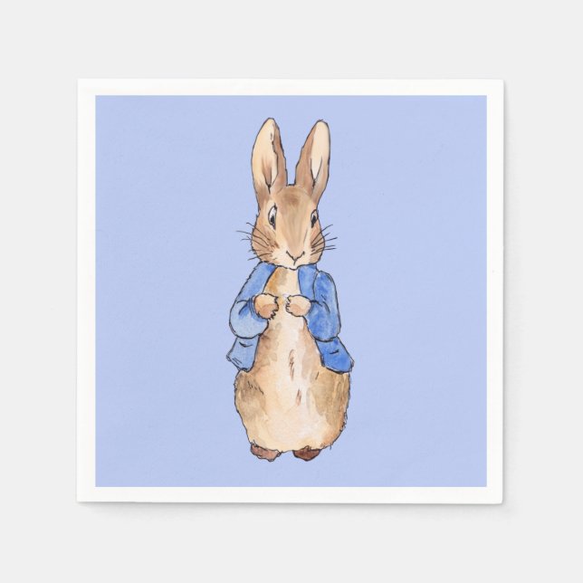 Peter the Rabbit Serviette (Vorderseite)