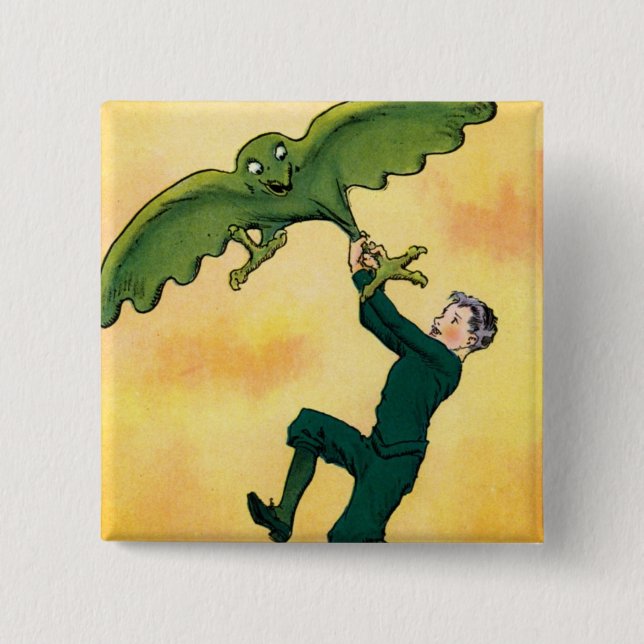 Peter und der Vogel-Button Button (Vorderseite)