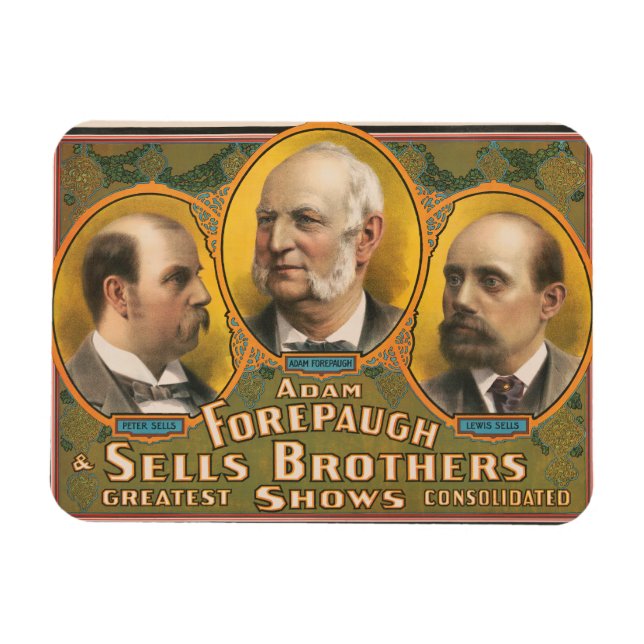 Peter verkauft, Adam Forepaugh und Lewis verkauft Magnet (Horizontal)