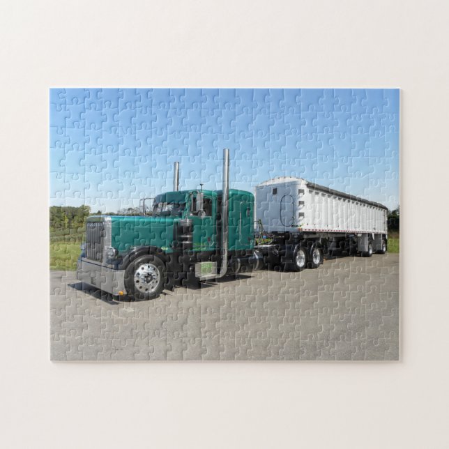 Peterbilt 379 Eimer-Puzzlespiel (Horizontal)