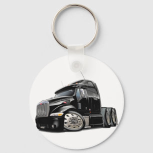 Peterbilt Black Truck Schlüsselanhänger