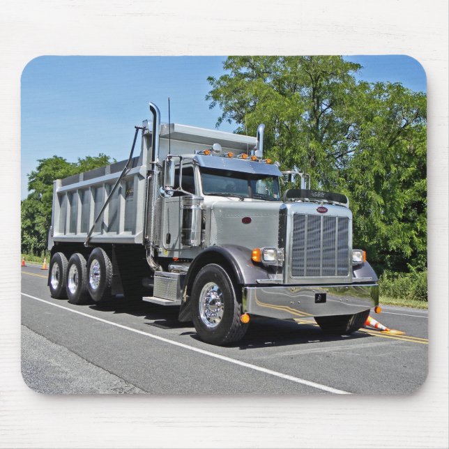 Peterbilt Kipper Mousepad (Vorne)