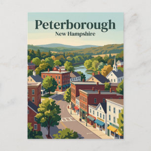 Peterborough, New Hampshire Postkarte